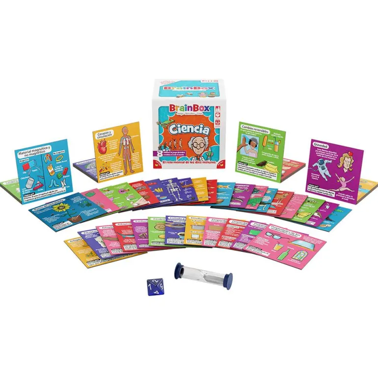 Juego de memoria Brainbox ciencia