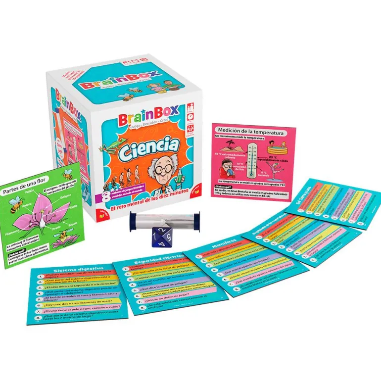Juego de memoria Brainbox ciencia
