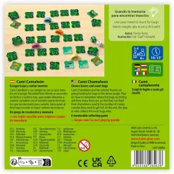 Juego de memoria Cami camaleón