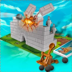 Juego de mesa Castillos y catapultas