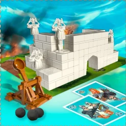 Juego de mesa Castillos y catapultas