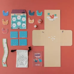 Juego de mesa cooperativo Cluck, cluck! The fox! pocket game