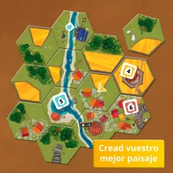 Juego de mesa cooperativo Dorfromantik