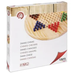 Juego de mesa damas chinas de madera FSC