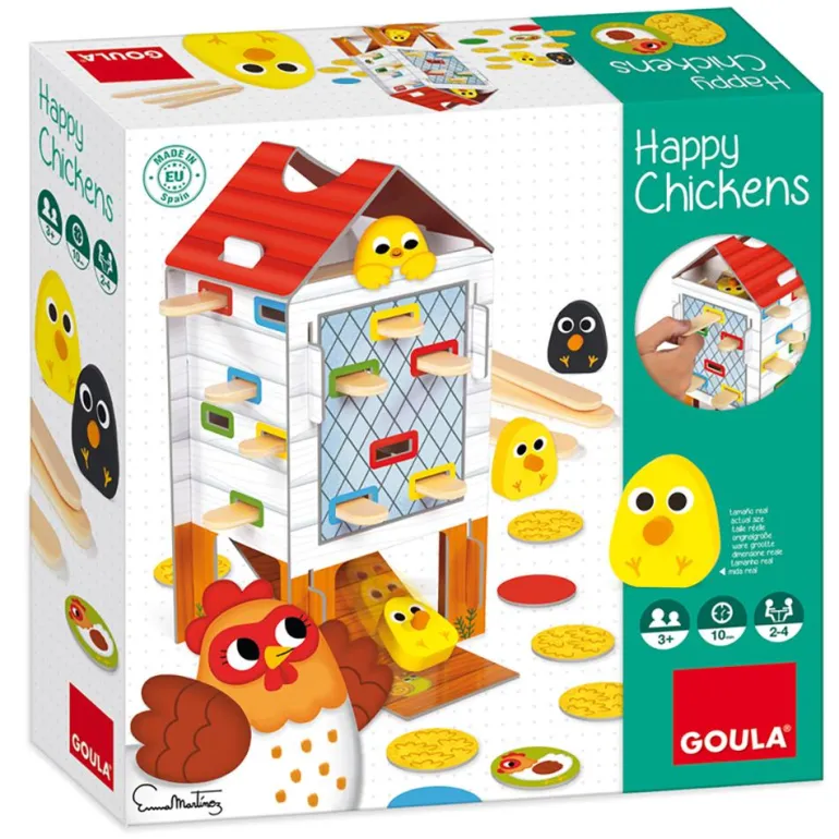 Juego de mesa Happy Chickens