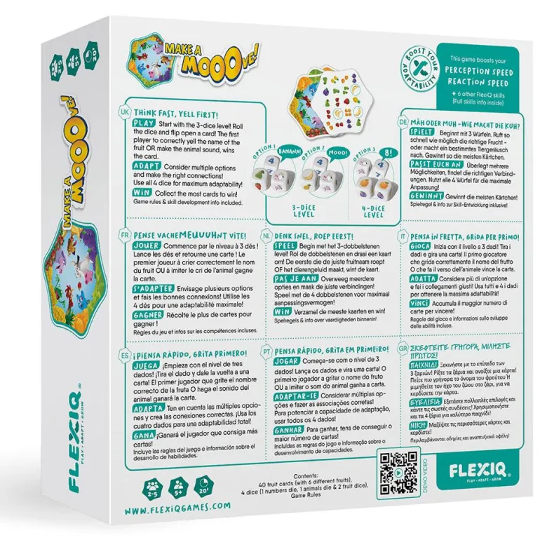 Juego de mesa Make a mooove