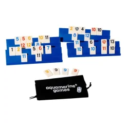 Juego de mesa Rummy Pro caja de metal