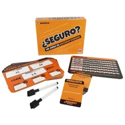 Juego de mesa ¿Seguro? juego de adivinar rangos