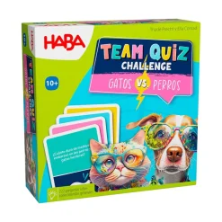 Juego de mesa Team Quiz Challenge gatos contra perros