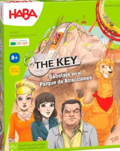 Juego de mesa The key: Sabotaje en el parque de atracciones