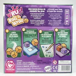 Juego de mesa Virus Roll and Write