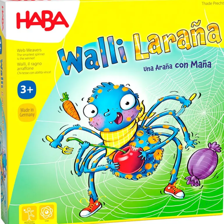 Juego de mesa Walli Laraña