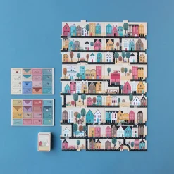 Juego de mesa y observación Postman pocket game