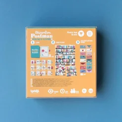 Juego de mesa y observación Postman pocket game