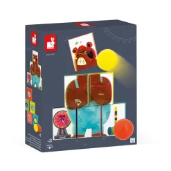 Juego de puntería tiro al bote oso