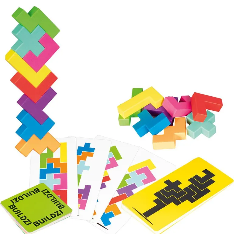 Juego de visión espacial Buildzi