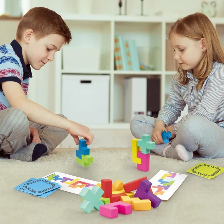 Juego de visión espacial Buildzi