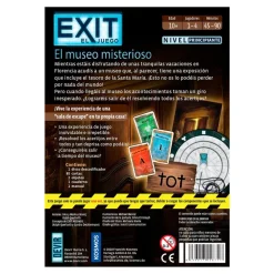 Juego mesa Exit el museo misterioso