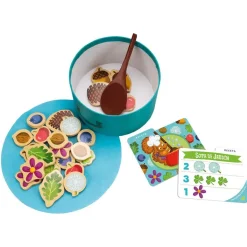 Juego Sopa de bellotas para contar