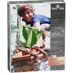 Kit construye barquito de corcho