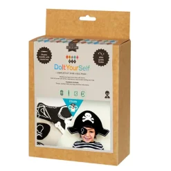 Kit costura DIY sombrero y parche pirata