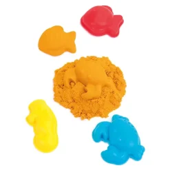 Kit de arena cinética magic sand con moldes