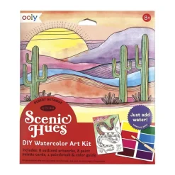 Kit DIY pinta con acuarela desierto Scenic Hues
