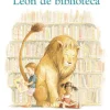 León de biblioteca