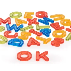 Letras mayúsculas translúcidas 76pzas para mesa luz