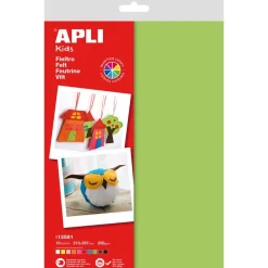 Lámina de fieltro 20X30cm. 10 colores