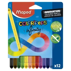 Lápiz color Infinity Colorpeps Maped 12 colores
