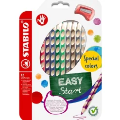 Lápiz color Stabilo Easy diestros 12 colores