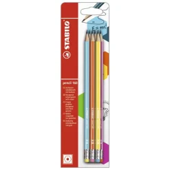 Lápiz con goma HB 6 unidades Pencil 160