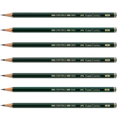 Lápiz dibujo Faber Castell blíster