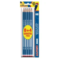 Lápiz Junior 8 más 4 gratis
