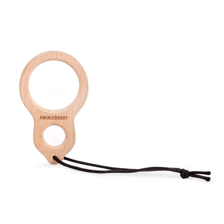 Lupa doble madera aumentos 5x y 10x Huckleberry