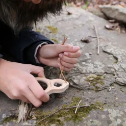 Lupa doble madera aumentos 5x y 10x Huckleberry