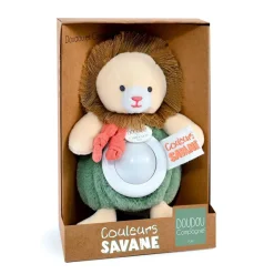 Luz de noche peluche león