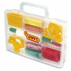 Maletín con accesorios para plastilina Jovi