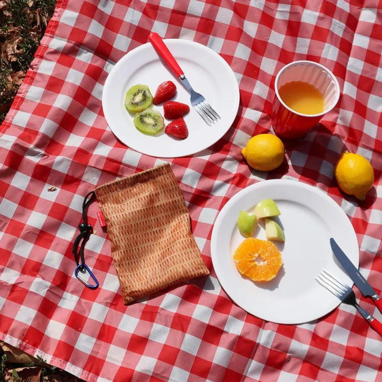 Mantel de picnic plegable