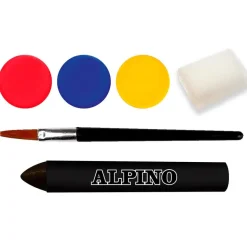 Maquillaje caracterización al agua superhéroe 3 colores