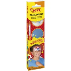 Maquillaje en crema 3 colores adventure set 3 botes 8ml con pincel y esponja