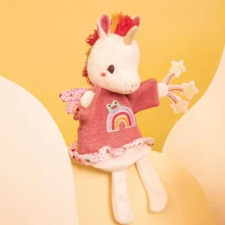 Marioneta de mano unicornio Lena