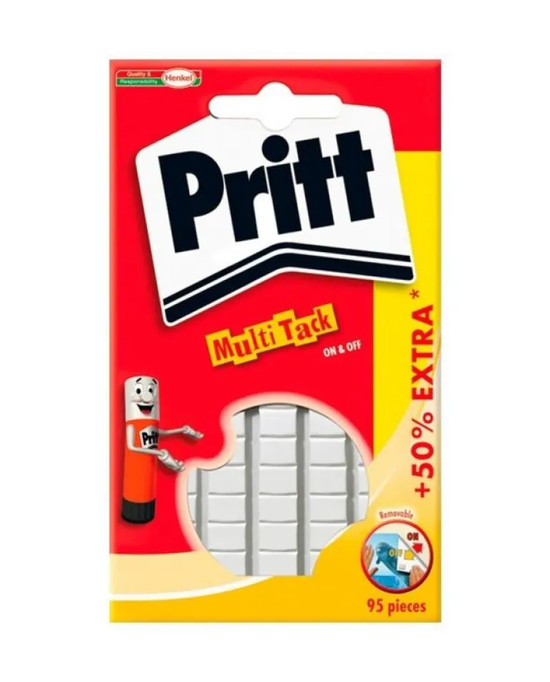 Masilla adhesiva 65 piezas Pritt Multi Tack