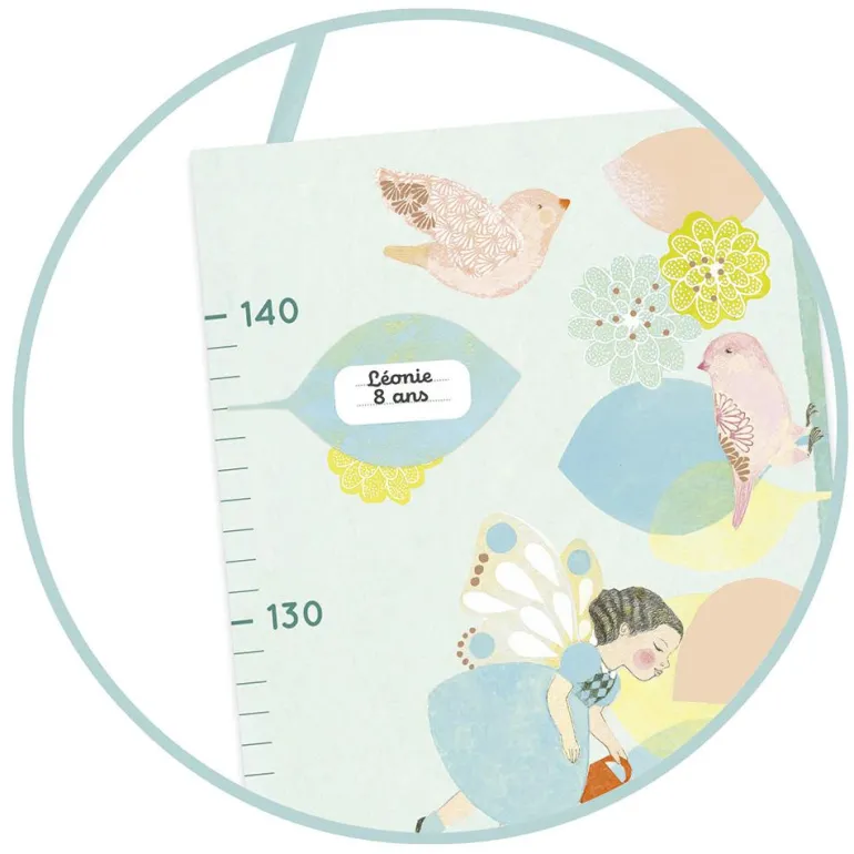Medidor cartón primavera 140cm