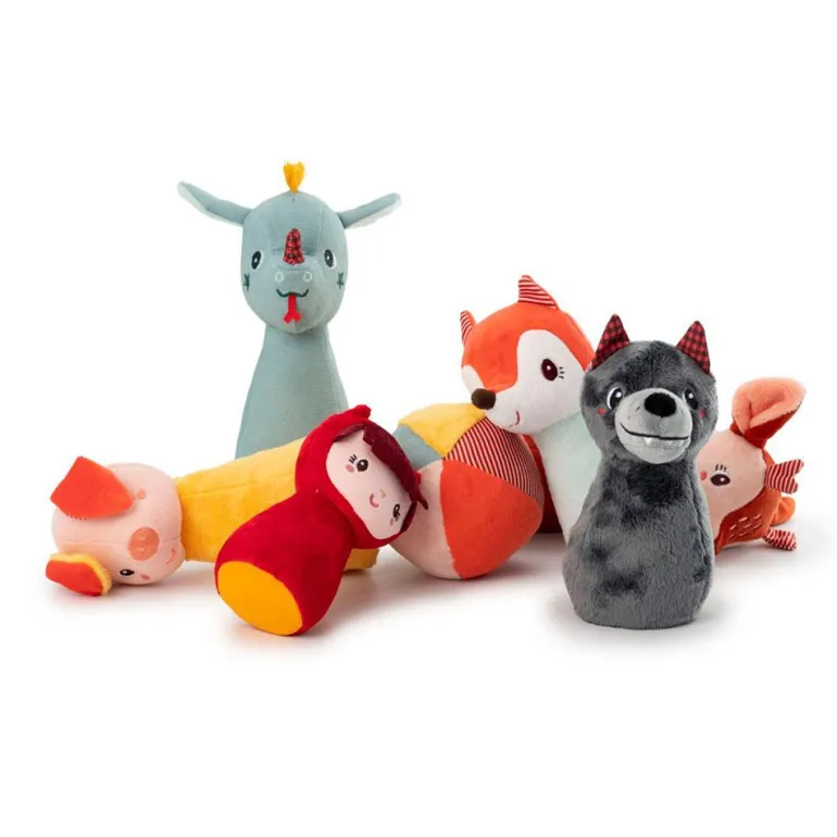 Mi primer juego de bolos bosque.