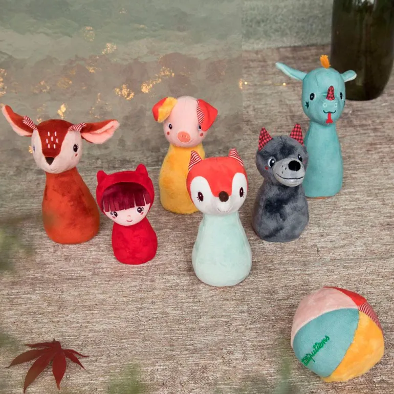 Mi primer juego de bolos bosque.