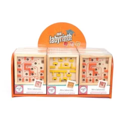 Mini laberinto madera