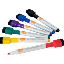 Mini rotulador para pizarra blanca 6 colores