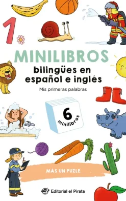 Minilibros bilingües en español e inglés: Mis primeras palabras